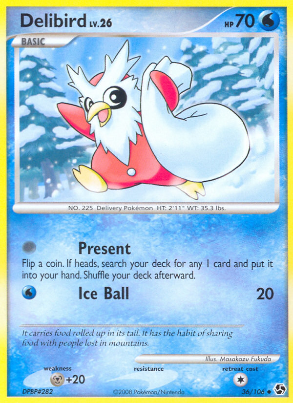 Delibird (36/106) [Diamond & Pearl: Great Encounters] | GnG Games