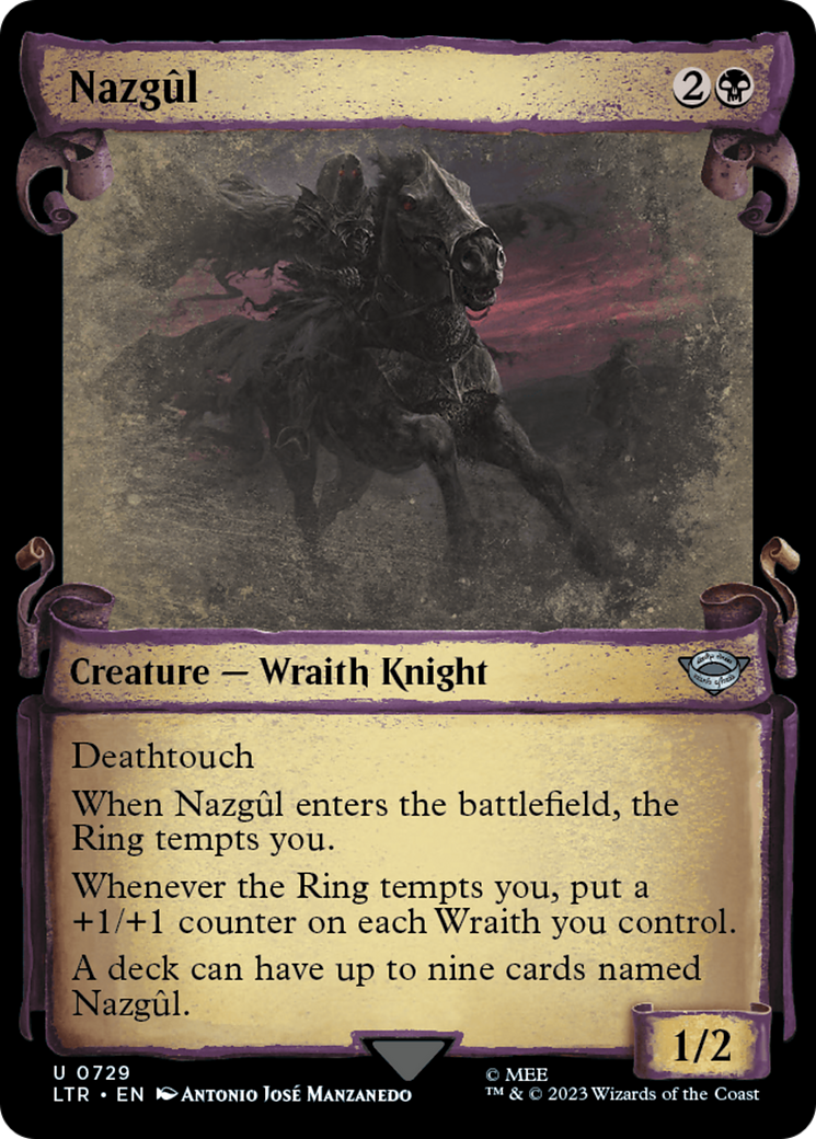 Nazgul (0729) [The Lord of the Rings: Tales of Middle-Earth Showcase Scrolls] | GnG Games