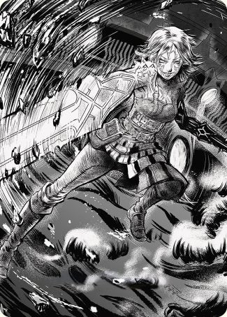 Nahiri, the Unforgiving 2 Art Card [Phyrexia: All Will Be One Art Series] | GnG Games