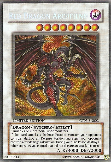 Red Dragon Archfiend [CT05-EN002] Secret Rare | GnG Games