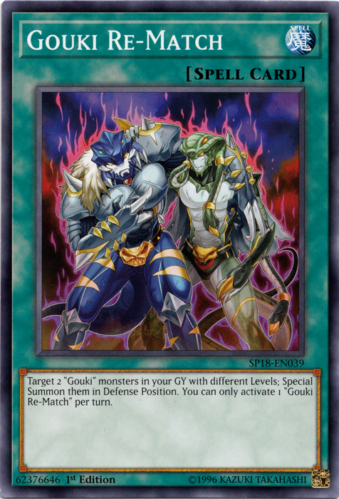 Gouki Re-Match [SP18-EN039] Common | GnG Games