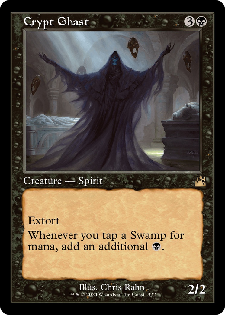 Crypt Ghast (Retro Frame) [Ravnica Remastered] | GnG Games