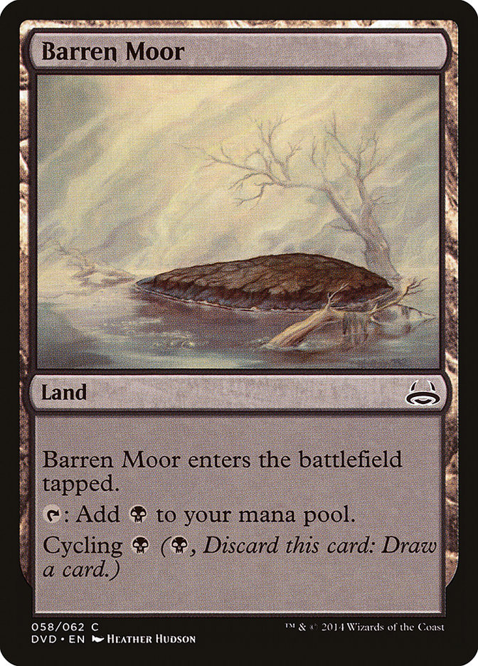 Barren Moor (Divine vs. Demonic) [Duel Decks Anthology] | GnG Games