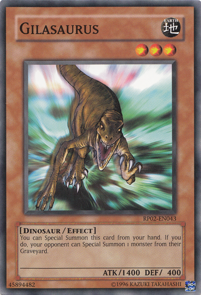 Gilasaurus [RP02-EN043] Common | GnG Games