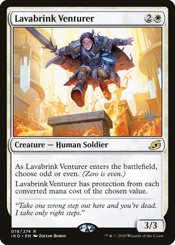 Lavabrink Venturer (Promo Pack) [Ikoria: Lair of Behemoths Promos] | GnG Games