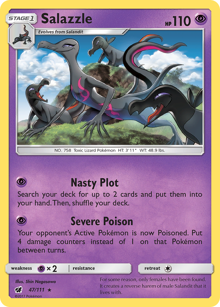 Salazzle (47/111) [Sun & Moon: Crimson Invasion] | GnG Games