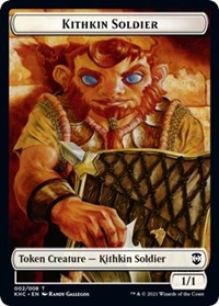 Kithkin Soldier // Pegasus Double-sided Token [Kaldheim Commander Tokens] | GnG Games