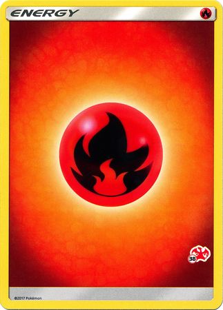 Fire Energy (Charizard Stamp #38) [Battle Academy 2020] | GnG Games