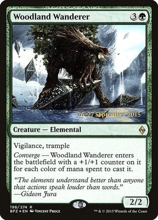 Woodland Wanderer [Battle for Zendikar Promos] | GnG Games