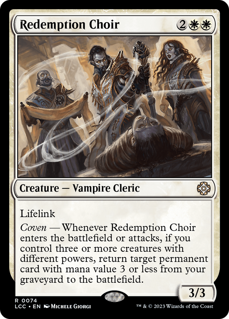 Redemption Choir [The Lost Caverns of Ixalan Commander] | GnG Games