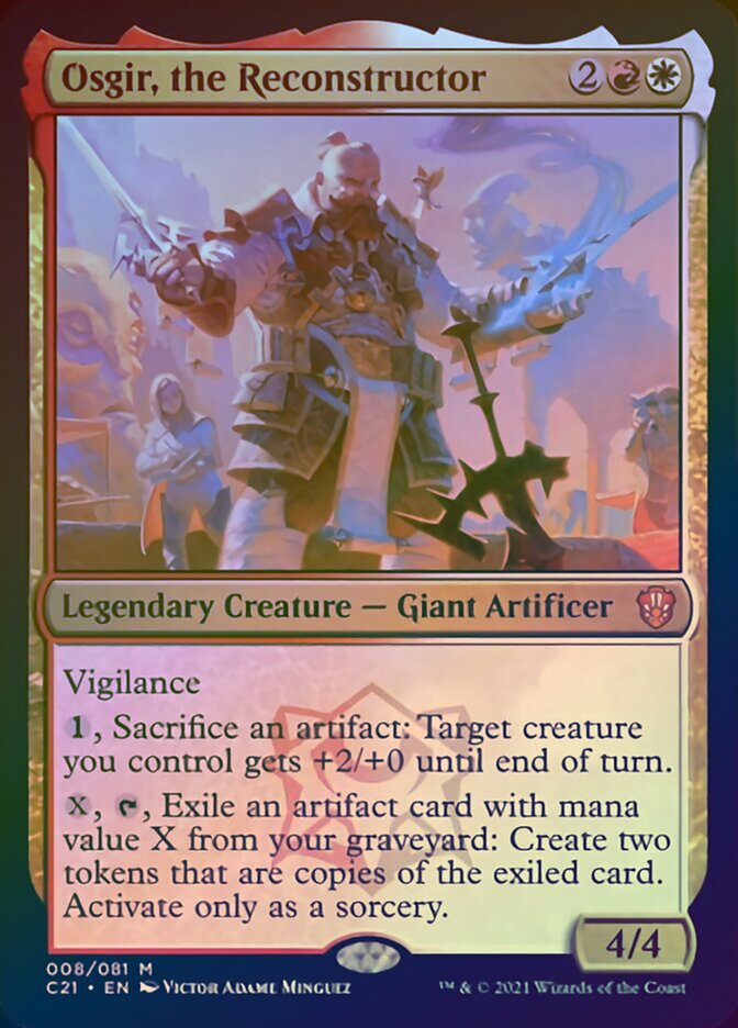 Osgir, the Reconstructor (Display Commander) [Commander 2021] | GnG Games