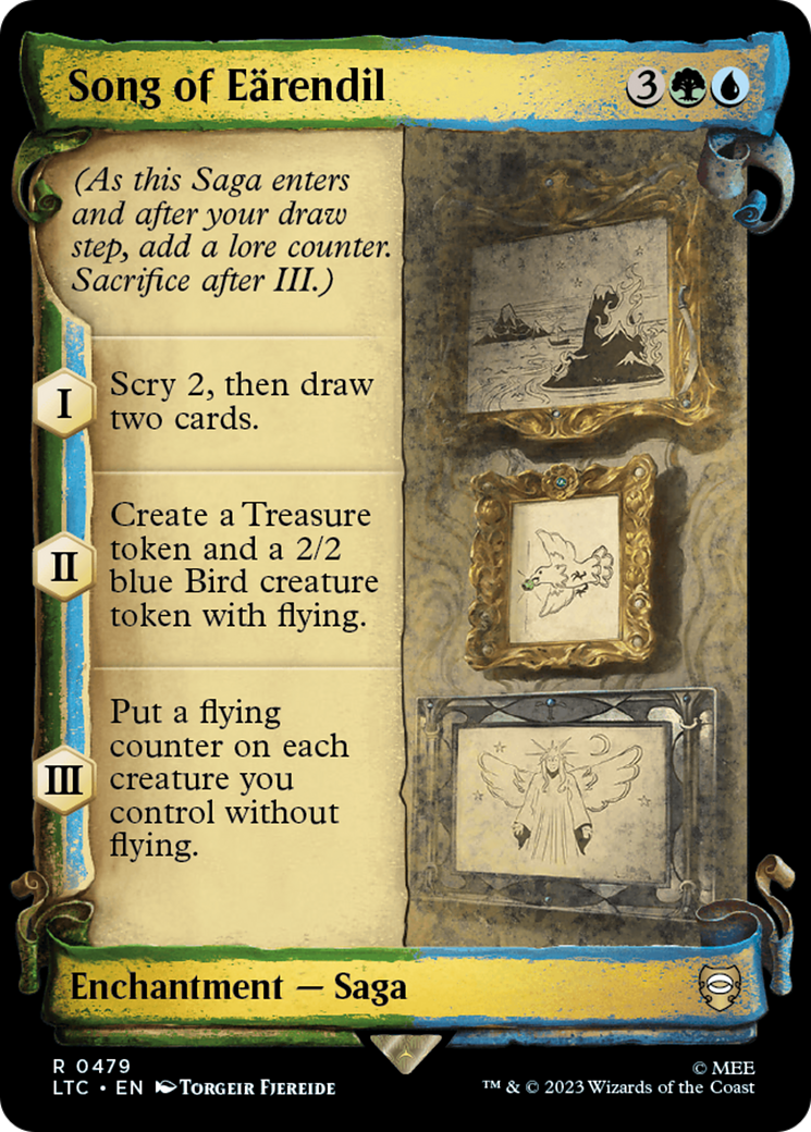 Song of Earendil [The Lord of the Rings: Tales of Middle-Earth Commander Showcase Scrolls] | GnG Games