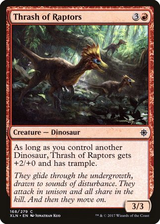 Thrash of Raptors [Ixalan] | GnG Games