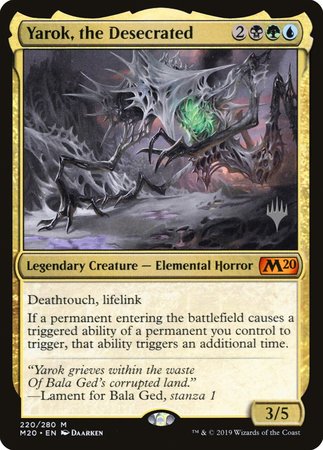 Yarok, the Desecrated [Core Set 2020 Promos] | GnG Games