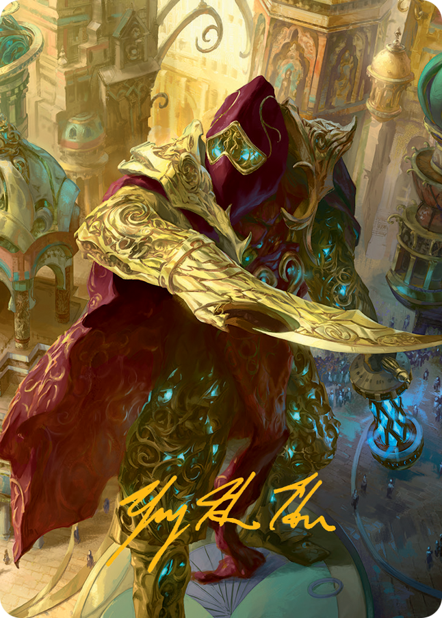 Baral, Chief of Compliance Art Card (Gold-Stamped Signature) [March of the Machine Art Series] | GnG Games