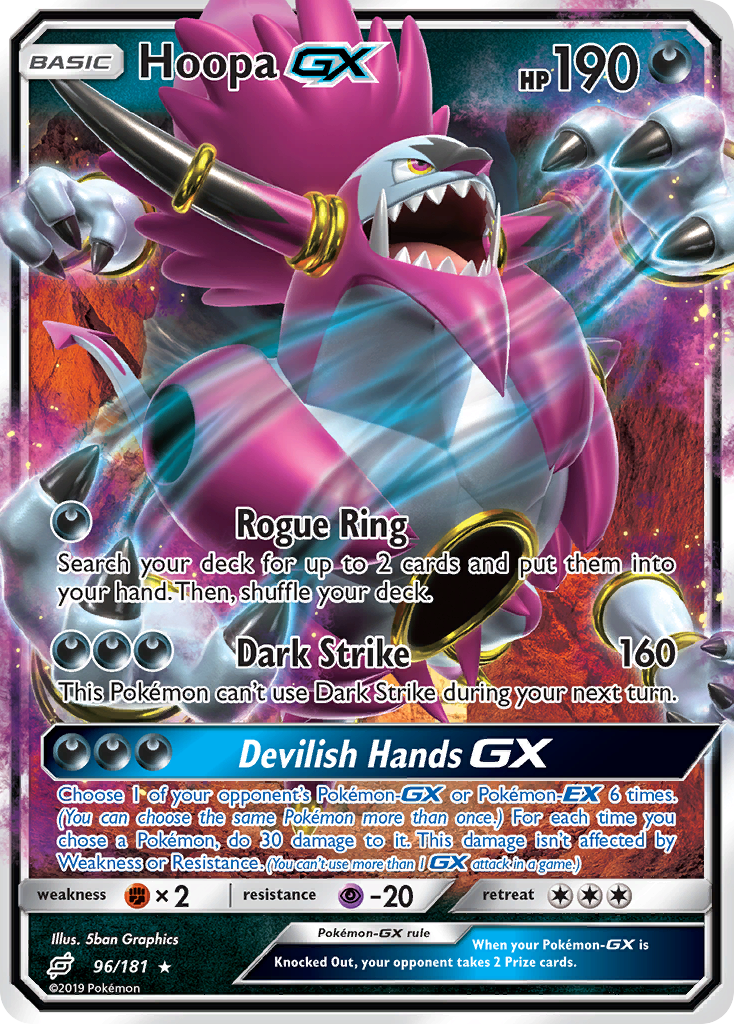 Hoopa GX (96/181) [Sun & Moon: Team Up] | GnG Games