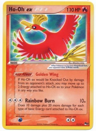 Ho-Oh ex (17/17) (Non-Holo) [POP Series 3] | GnG Games