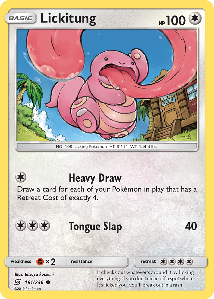 Lickitung (161/236) [Sun & Moon: Unified Minds] | GnG Games