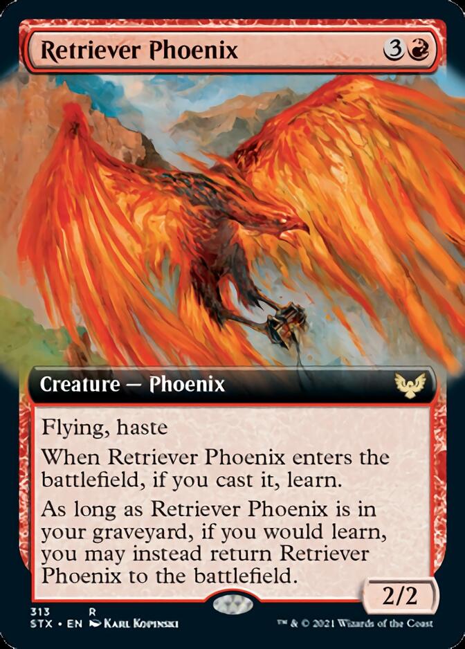 Retriever Phoenix (Extended) [Strixhaven: School of Mages] | GnG Games