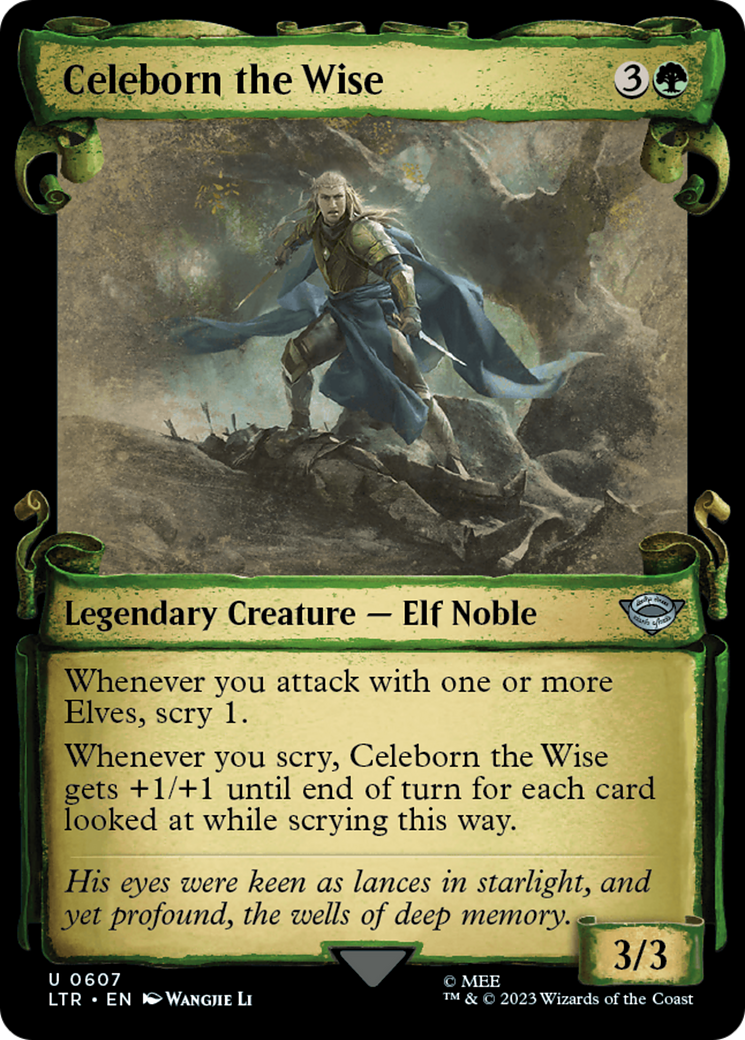 Celeborn the Wise [The Lord of the Rings: Tales of Middle-Earth Showcase Scrolls] | GnG Games