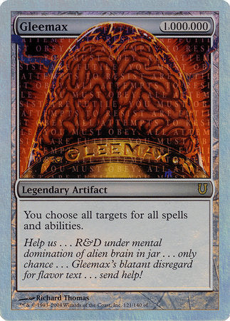 Gleemax (Alternate Foil) [Unhinged] | GnG Games