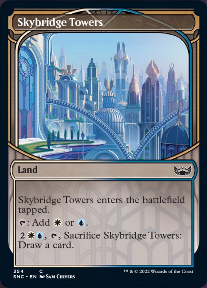 Skybridge Towers (Showcase Skyscraper) [Streets of New Capenna] | GnG Games