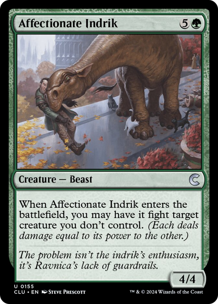 Affectionate Indrik [Ravnica: Clue Edition] | GnG Games