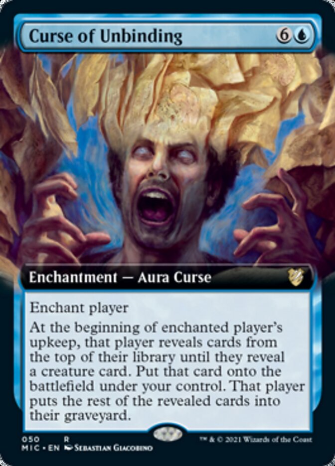 Curse of Unbinding (Extended) [Innistrad: Midnight Hunt Commander] | GnG Games