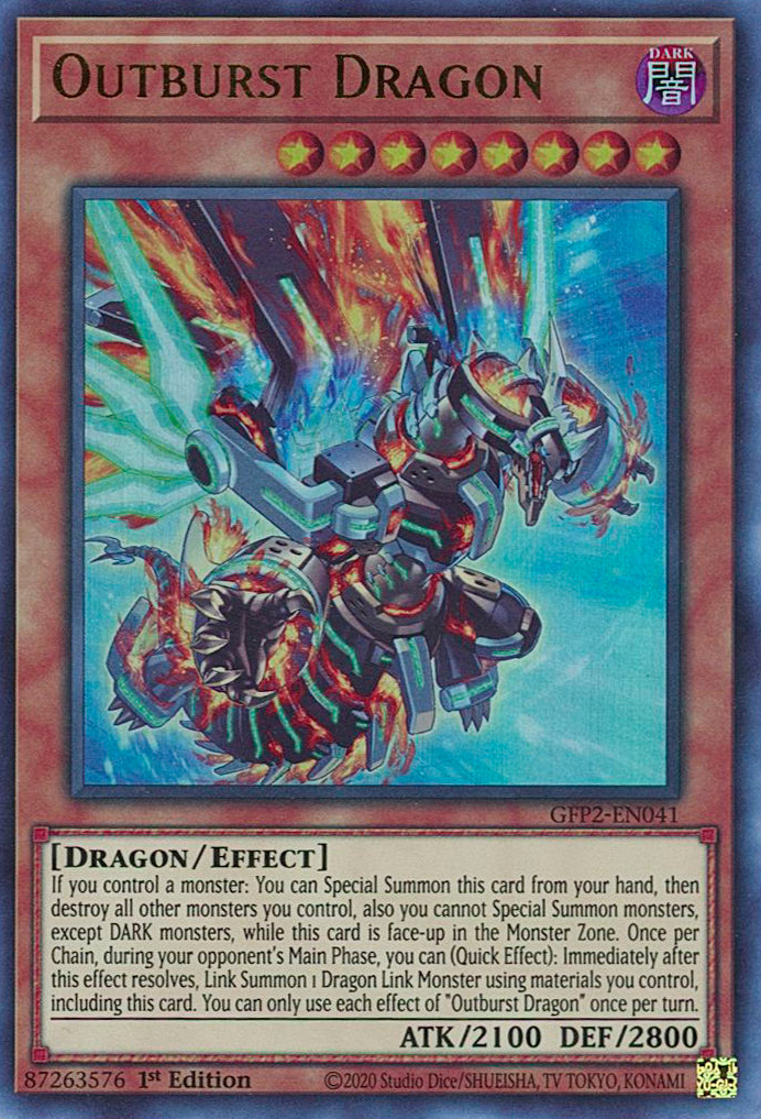 Outburst Dragon [GFP2-EN041] Ultra Rare | GnG Games