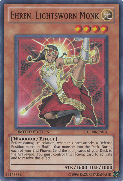 Ehren, Lightsworn Monk [CT08-EN016] Super Rare | GnG Games