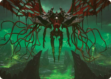 Archfiend of the Dross Art Card [Phyrexia: All Will Be One Art Series] | GnG Games