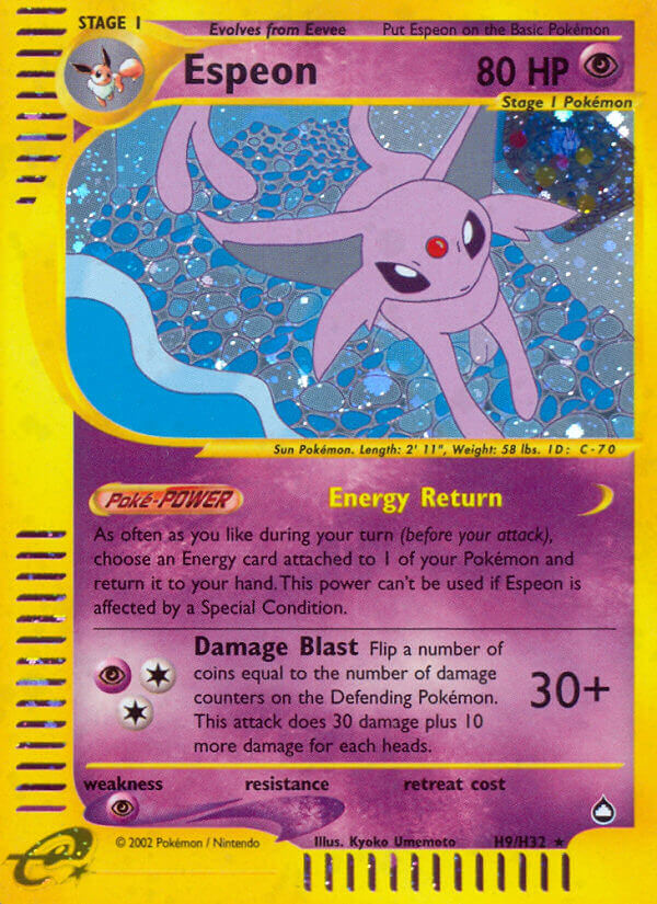 Espeon (H9/H32) [Aquapolis] | GnG Games