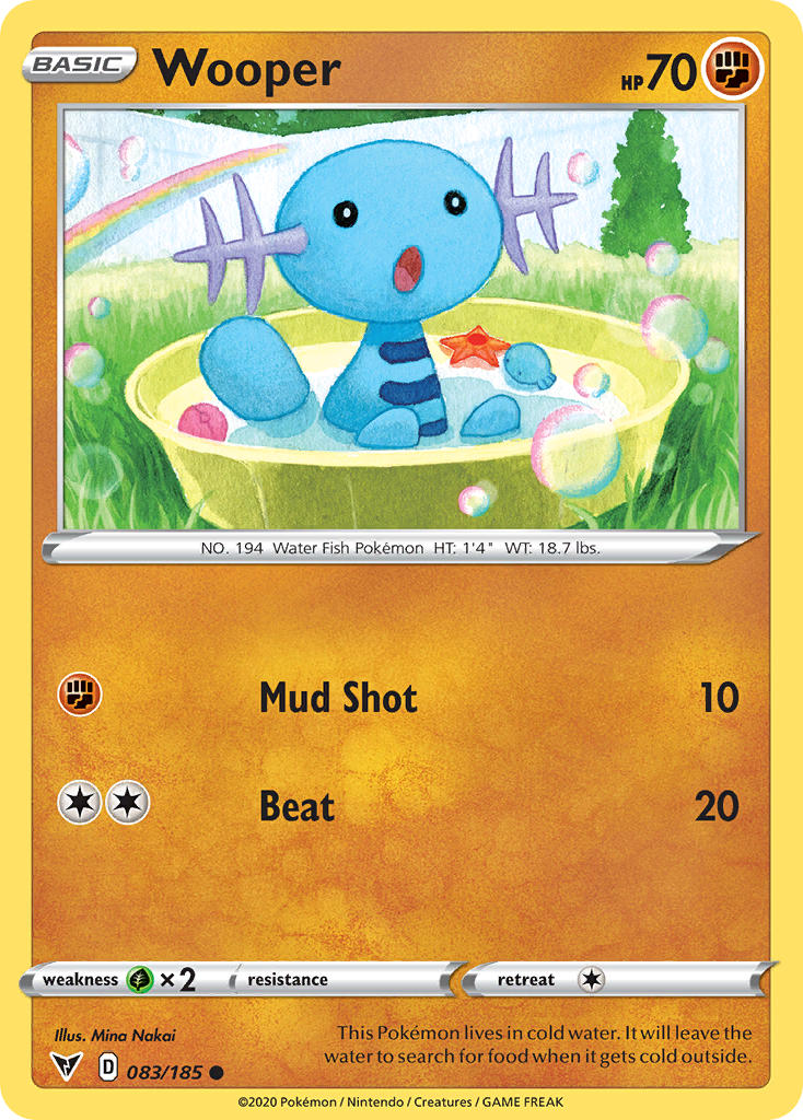 Wooper (083/185) [Sword & Shield: Vivid Voltage] | GnG Games