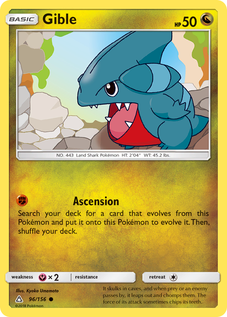 Gible (96/156) [Sun & Moon: Ultra Prism] | GnG Games