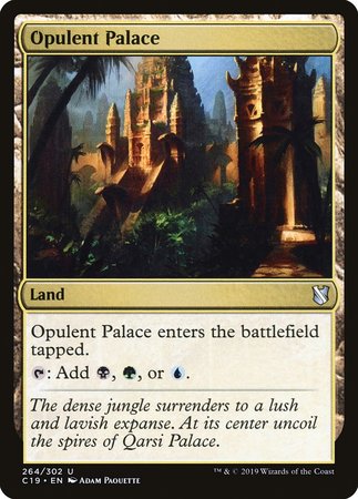 Opulent Palace [Commander 2019] | GnG Games