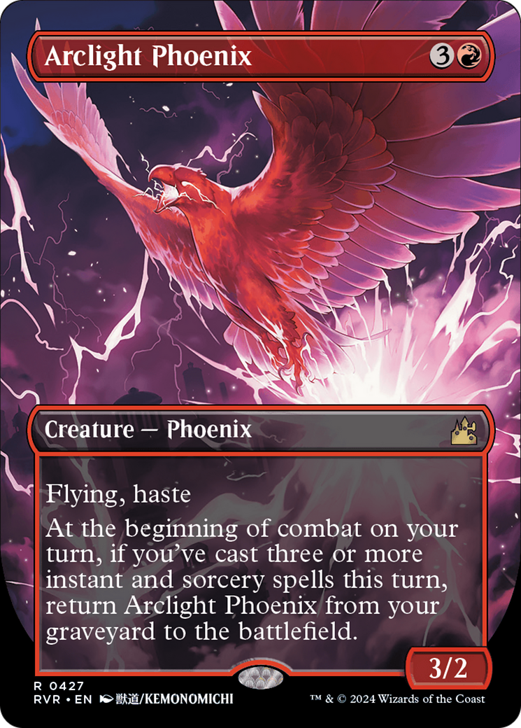 Arclight Phoenix (Anime Borderless) [Ravnica Remastered] | GnG Games