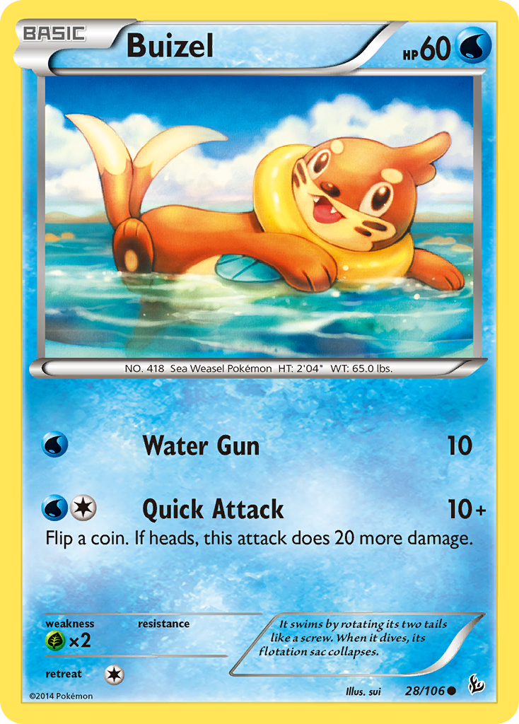 Buizel (28/106) [XY: Flashfire] | GnG Games