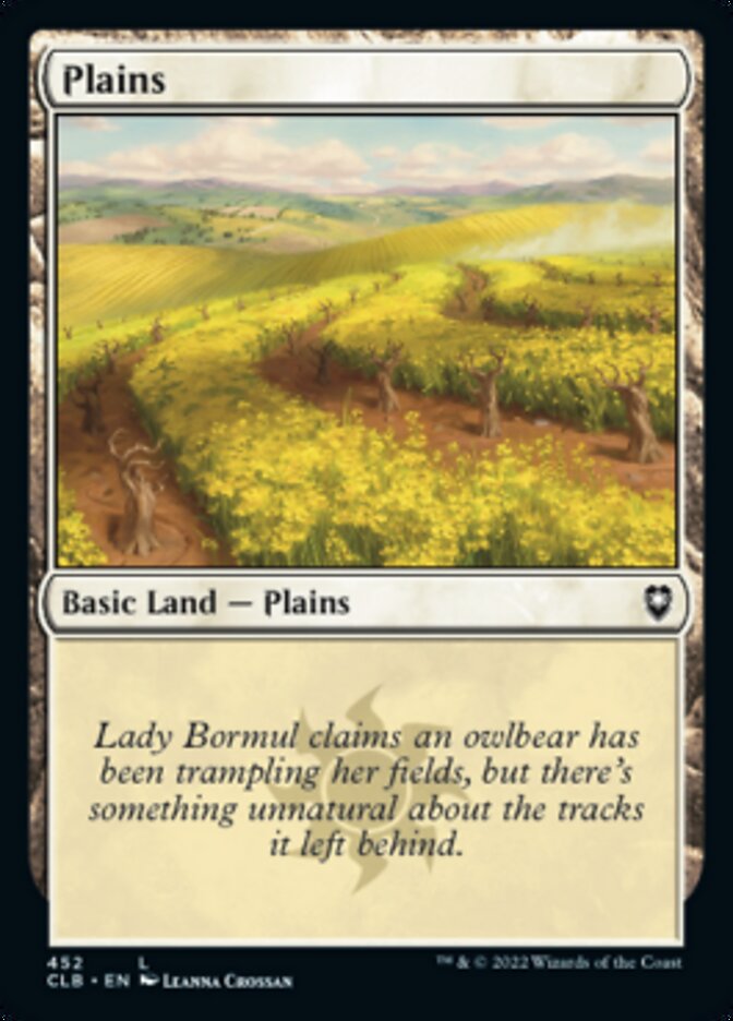 Plains (452) [Commander Legends: Battle for Baldur's Gate] | GnG Games