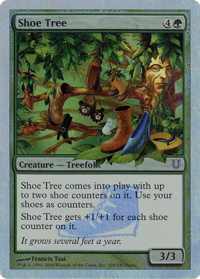 Shoe Tree (Alternate Foil) [Unhinged] | GnG Games