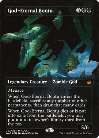 God-Eternal Bontu SDCC 2019 EXCLUSIVE [San Diego Comic-Con 2019] | GnG Games