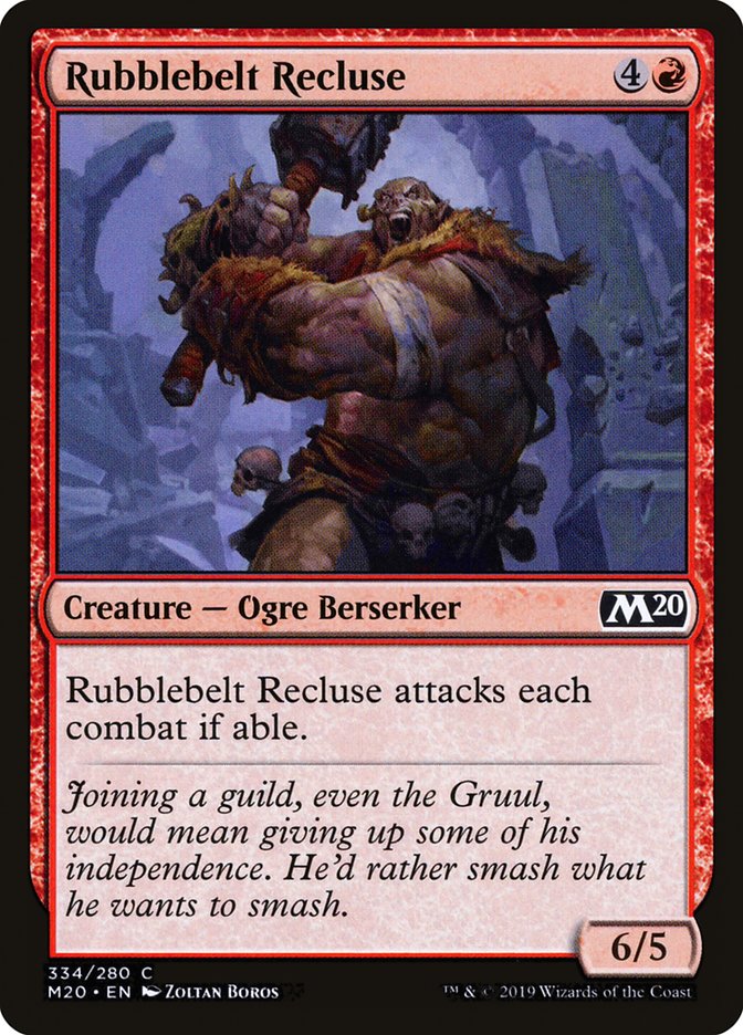 Rubblebelt Recluse [Core Set 2020] | GnG Games