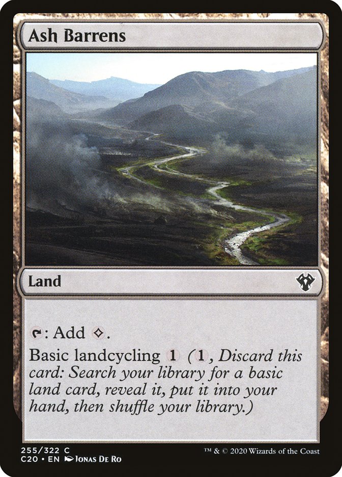 Ash Barrens [Commander 2020] | GnG Games