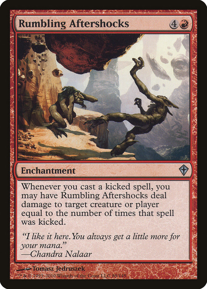 Rumbling Aftershocks [Worldwake] | GnG Games