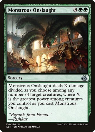 Monstrous Onslaught [Aether Revolt] | GnG Games