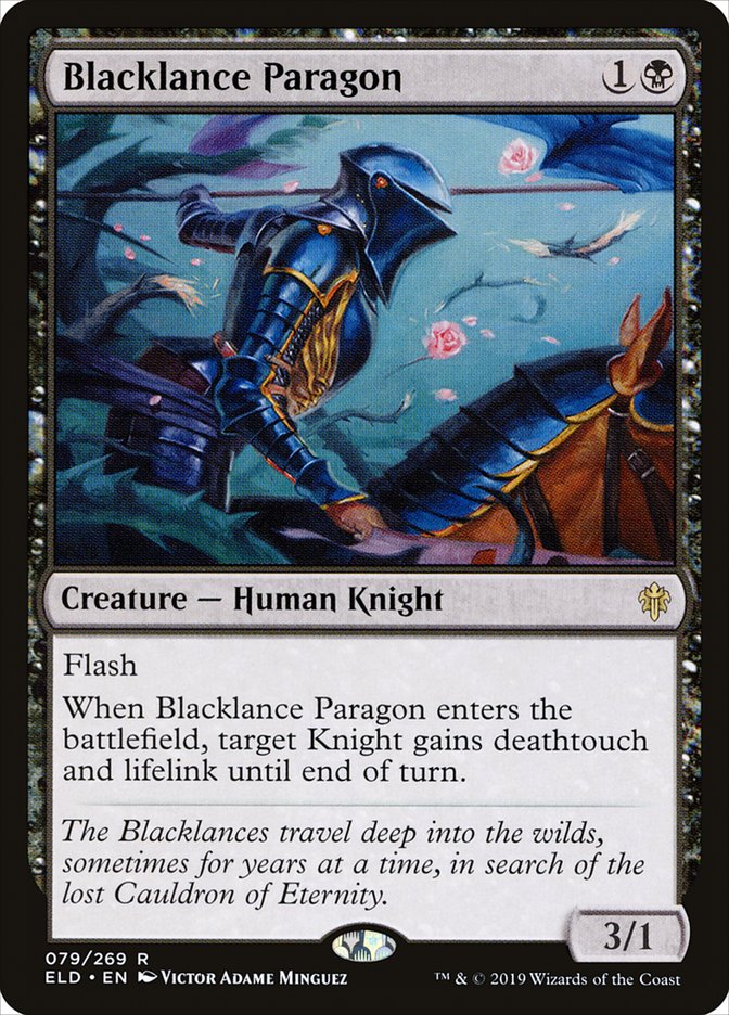 Blacklance Paragon [Throne of Eldraine] | GnG Games