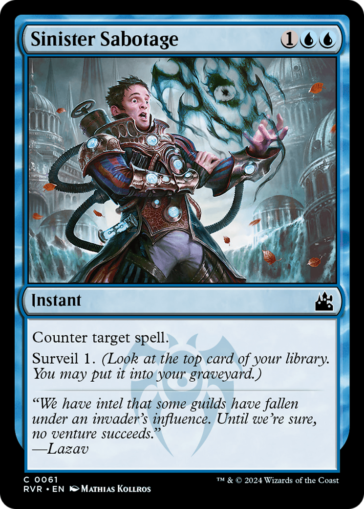 Sinister Sabotage [Ravnica Remastered] | GnG Games