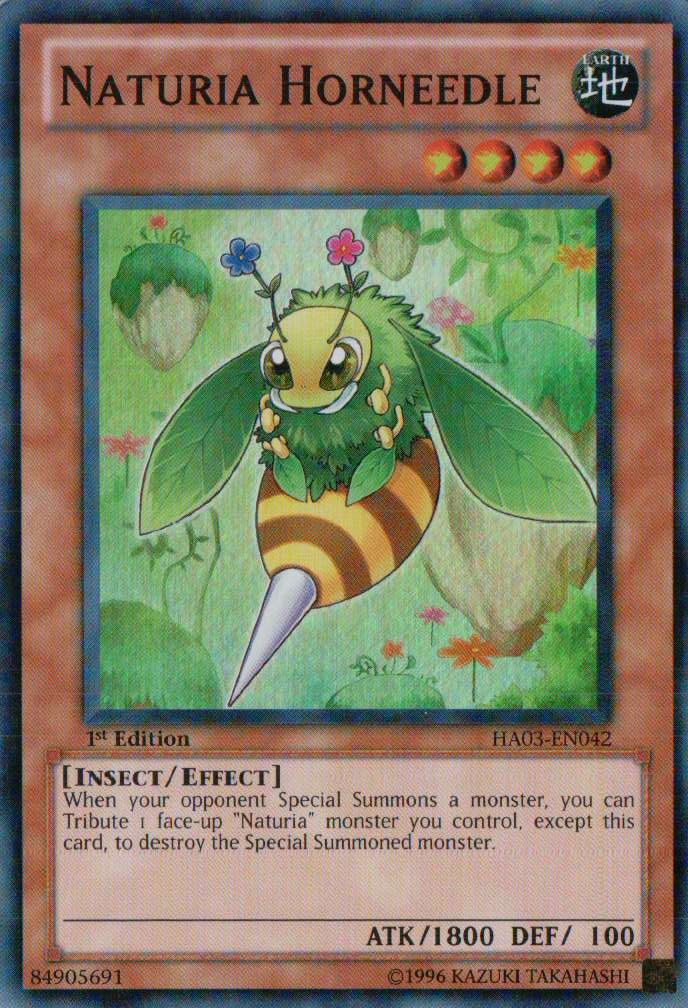 Naturia Horneedle [HA03-EN042] Super Rare | GnG Games