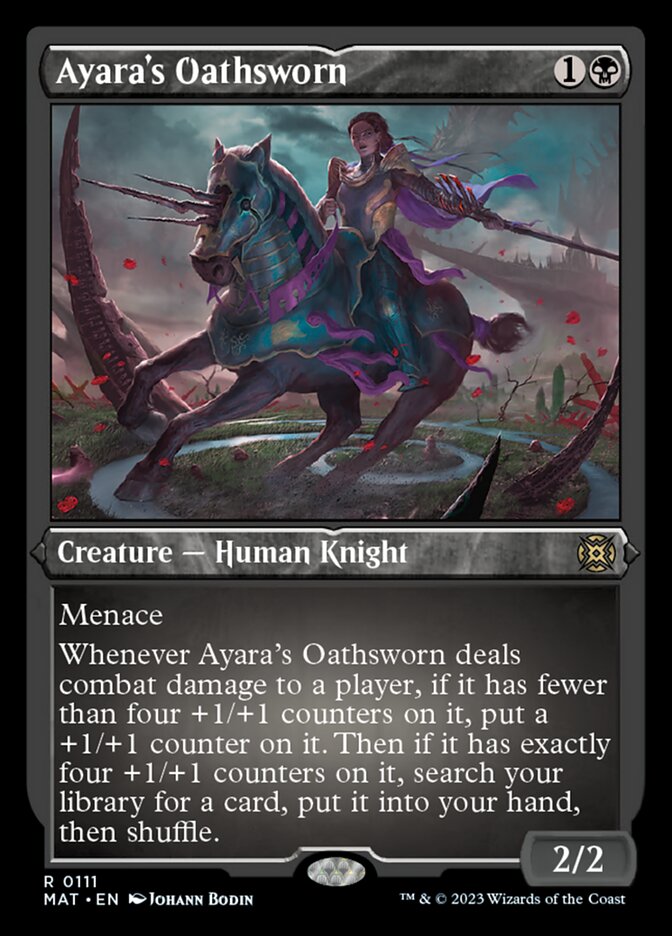 Ayara's Oathsworn (Foil Etched) [March of the Machine: The Aftermath] | GnG Games