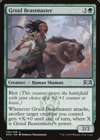 Gruul Beastmaster [Ravnica Allegiance] | GnG Games