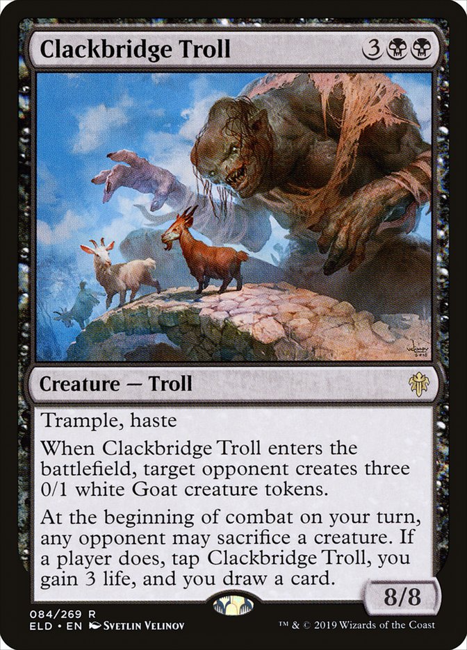 Clackbridge Troll [Throne of Eldraine] | GnG Games